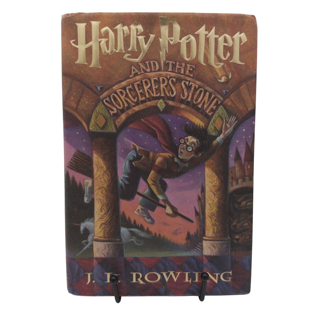 Harry Potter Sorcerers Stone JK Rowling First American Edition 1998 Hardcover